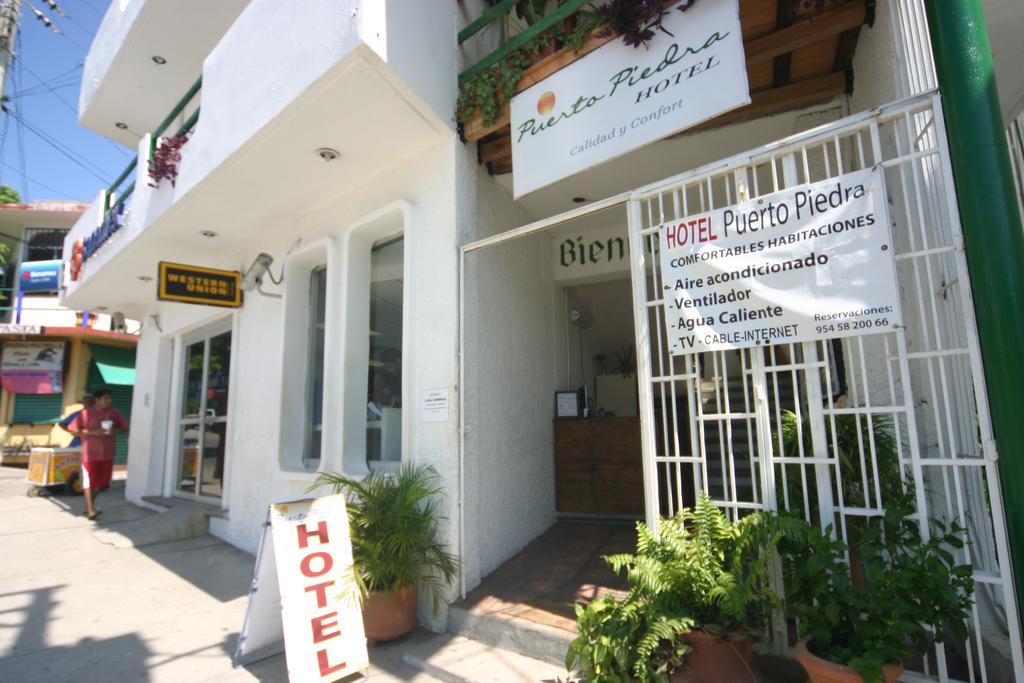 Hotel Puerto Piedra Puerto Escondido  Exteriör bild