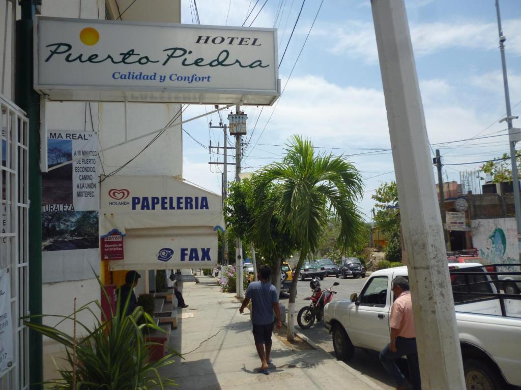 Hotel Puerto Piedra Puerto Escondido  Exteriör bild